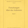 Roland Bohlinger: Forschungen über das Judentum Band 1
