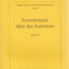 Roland Bohlinger: Forschungen über das Judentum Band 4